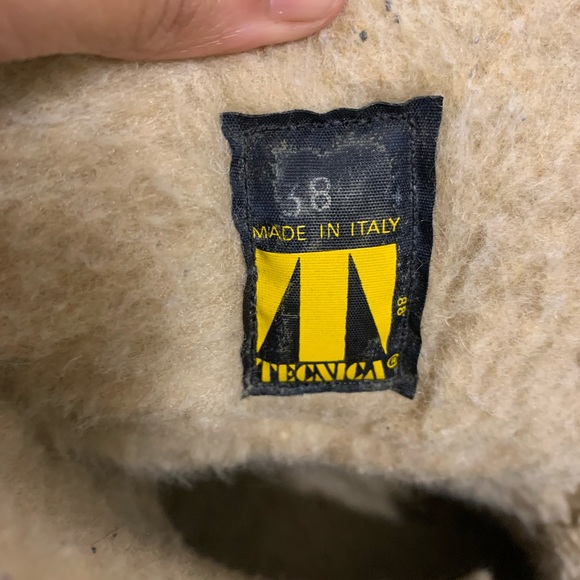 Vintage TECNICA COUNTRY Lined Snow Winter Boots Size 7/7.5 US/ 38 EU - Picture 7 of 8